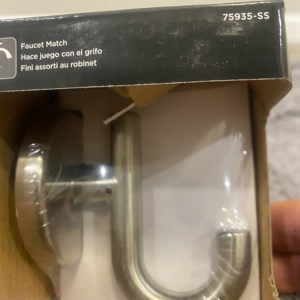 Delta Trinsic Collection Brilliance Stainless Robe Hook - Silver
